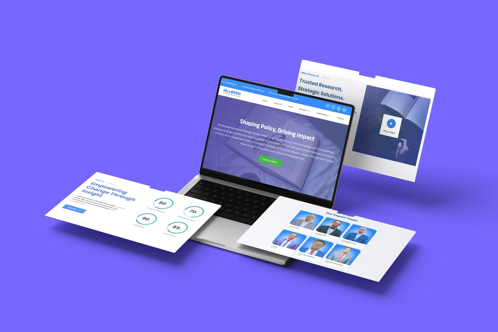 Halbeeg Institute Website